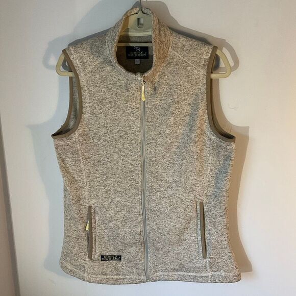 Simply Southern Pebble Knit Vest, Large. Preppy - Picture 4 of 16